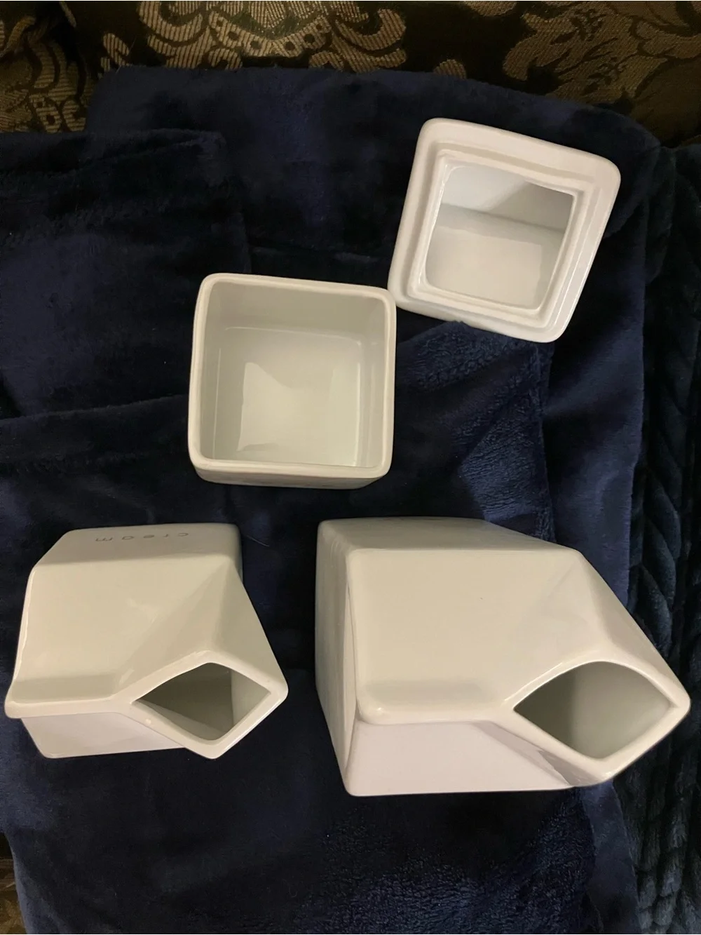 White Milk, Cream, and Sugar Containers by President’s Choice